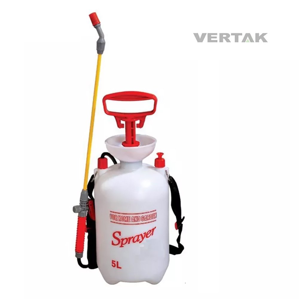 VERTAK 5L capacity hand sprayer agricultural fiberglass spray pole garden pump sprayer