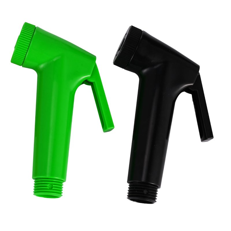 KT-151 Modern Design Bathroom Sprayer Factory Direct Brushed Pressurized Spray Gun Iron Handle Ceramic Valve Core Deck Mounted