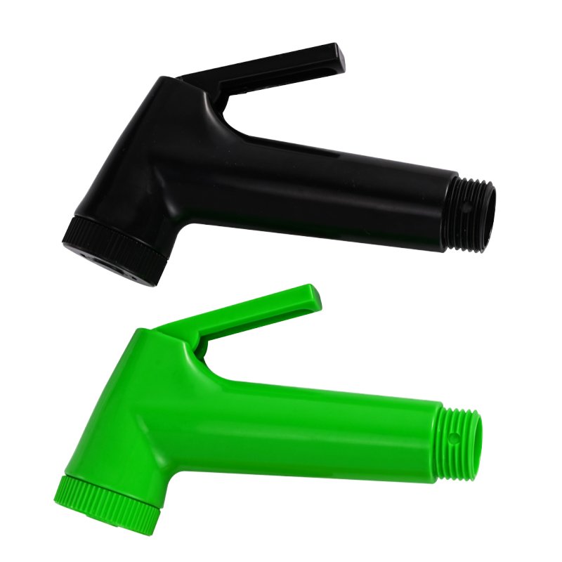 KT-151 Modern Design Bathroom Sprayer Factory Direct Brushed Pressurized Spray Gun Iron Handle Ceramic Valve Core Deck Mounted