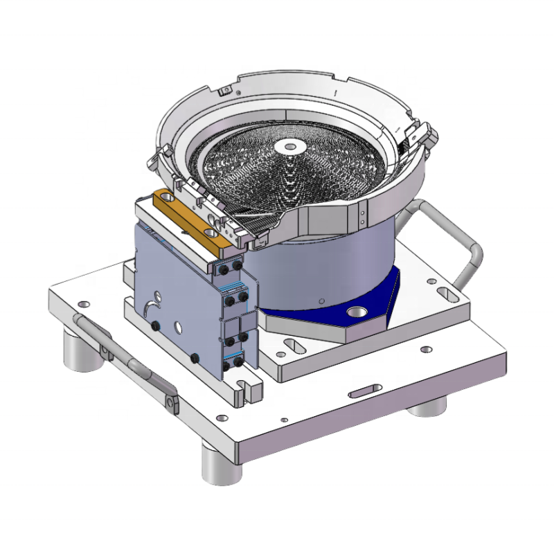 Industrial Vibrating Plate Vibrating Bowl Automation Equipment Vibratory Tray Feeder