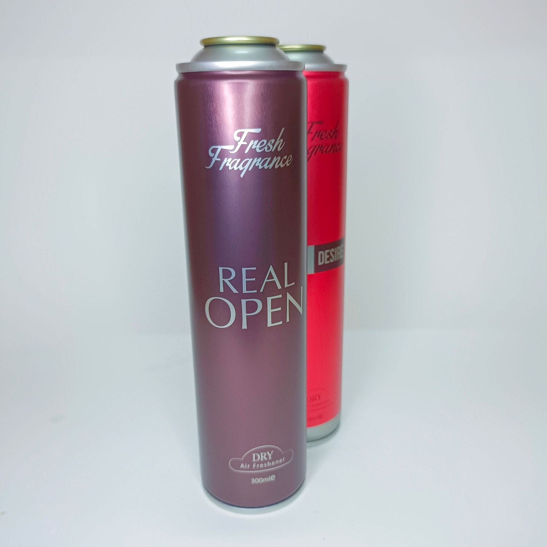 Metal aerosol spray can package tinplate aluminum colorful printing 65mm with valve