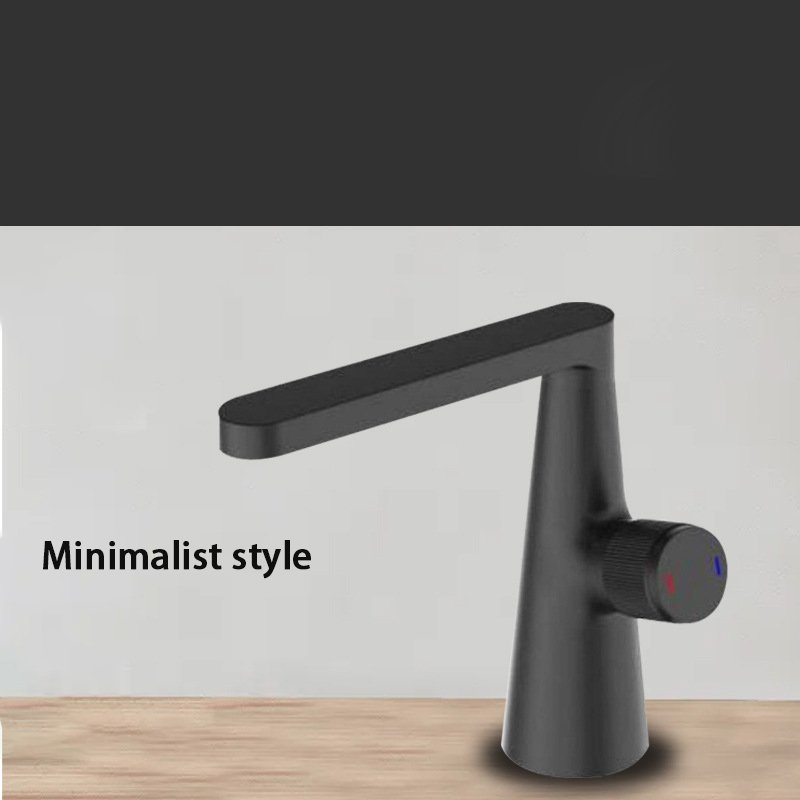 Nordic simple faucet hot and cold household faucet bathroom wash basin faucet