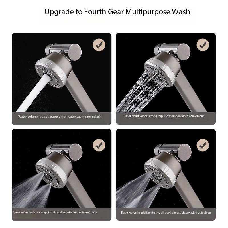 Modern Single-Hole Stainless Steel Faucet with Ceramic Valve Core Hot and Cold Water Deck Mounted Tap for Bathroom or Kitchen