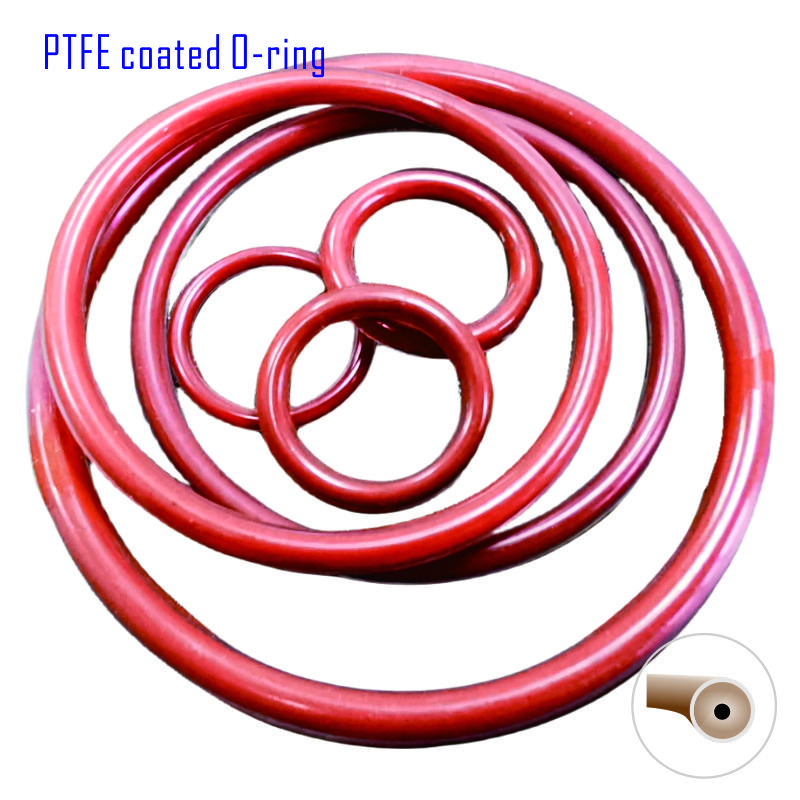 PTFE,PEEK,UHMW-PE Spring Energized Seals PTFE Spring loaded Seals PTFE coated FFKM HNRB FKM Silicone O-ring Seals