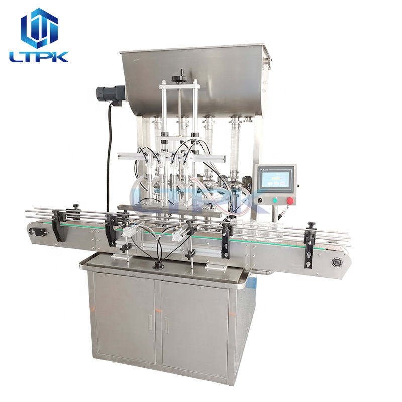 LT-QZDG4M Automatic Liquid Soap Sachet Liquid Foam Detergent Filler 5 Gallon Water Bottle Filling Machine
