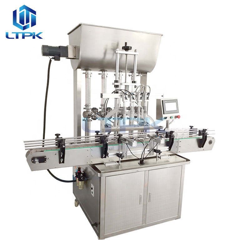 LT-QZDG4M Automatic Liquid Soap Sachet Liquid Foam Detergent Filler 5 Gallon Water Bottle Filling Machine