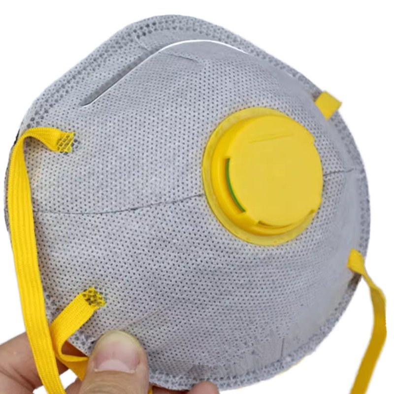 Ready Stock face mask for spray painting ce 4 Layer Masks P2 disposable respirators & masks ffp2 masken ffp 2 with Valve