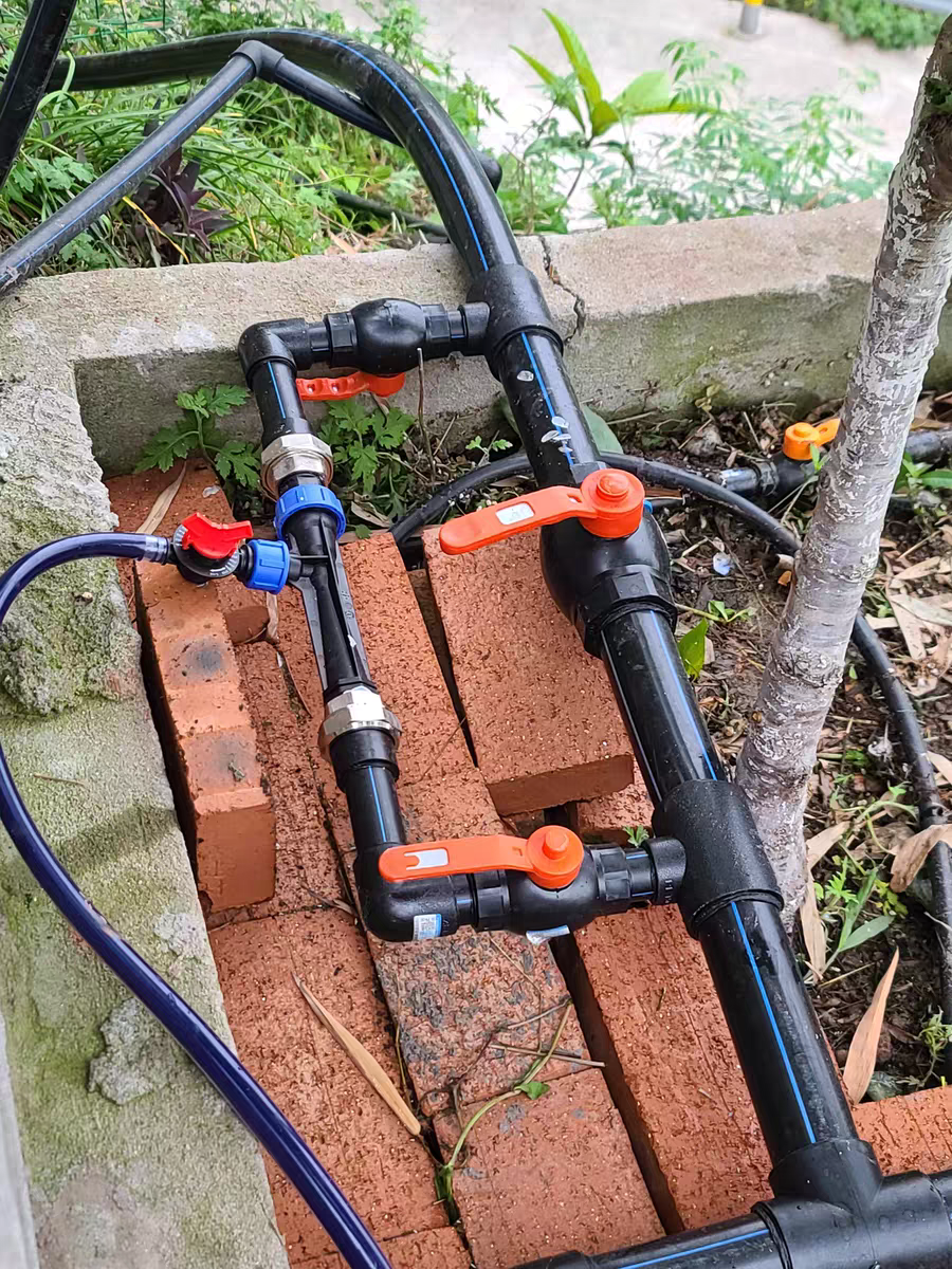Micro Spraying Drip Irrigation System with Venturi Suction Injection 1inch Fertilizer Applicator Set Water-Saving Valves