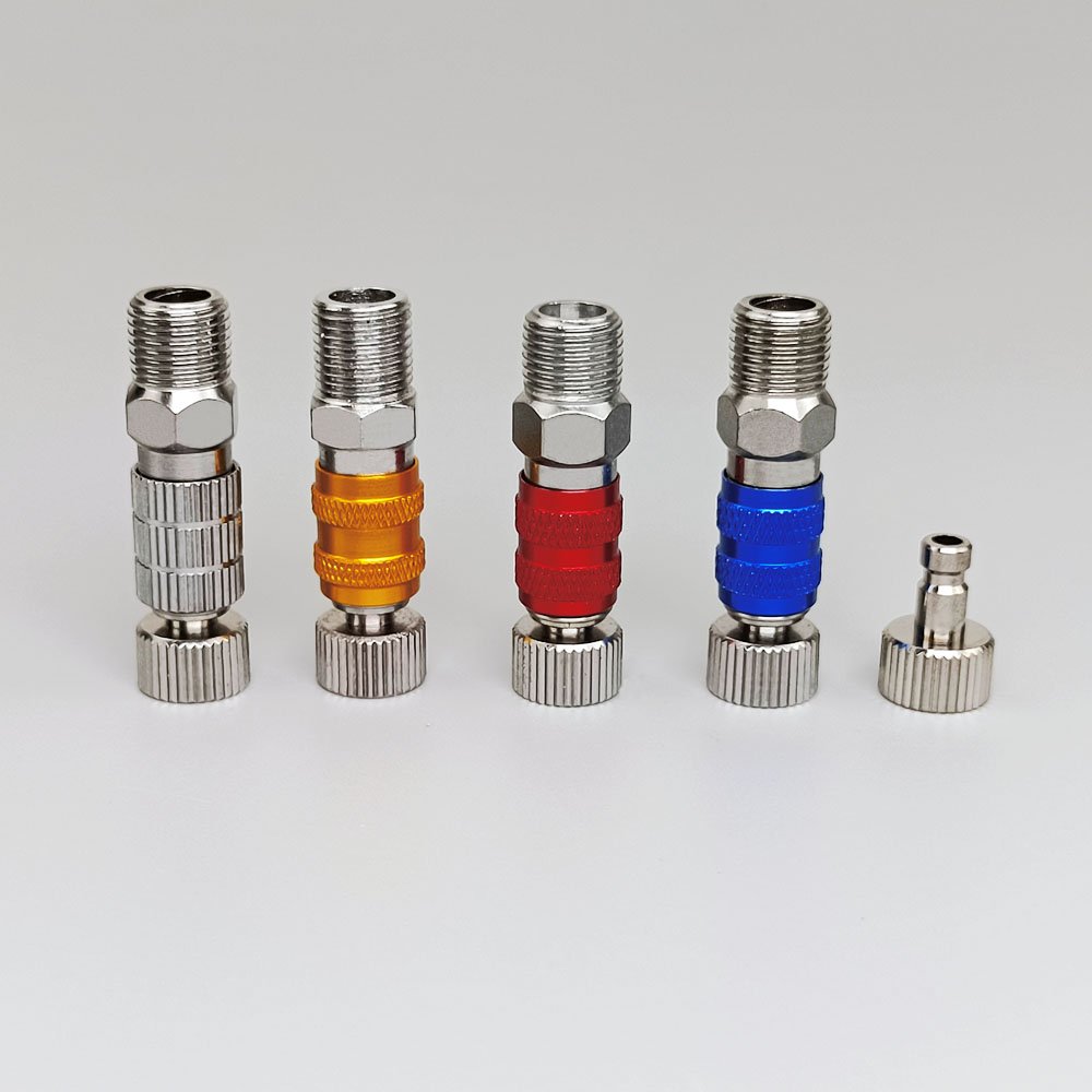 airbrush Air current Brush Quick release Adapter Fitting Control Valve Quick Disconnect tool for 1/8-inch sprayer gun