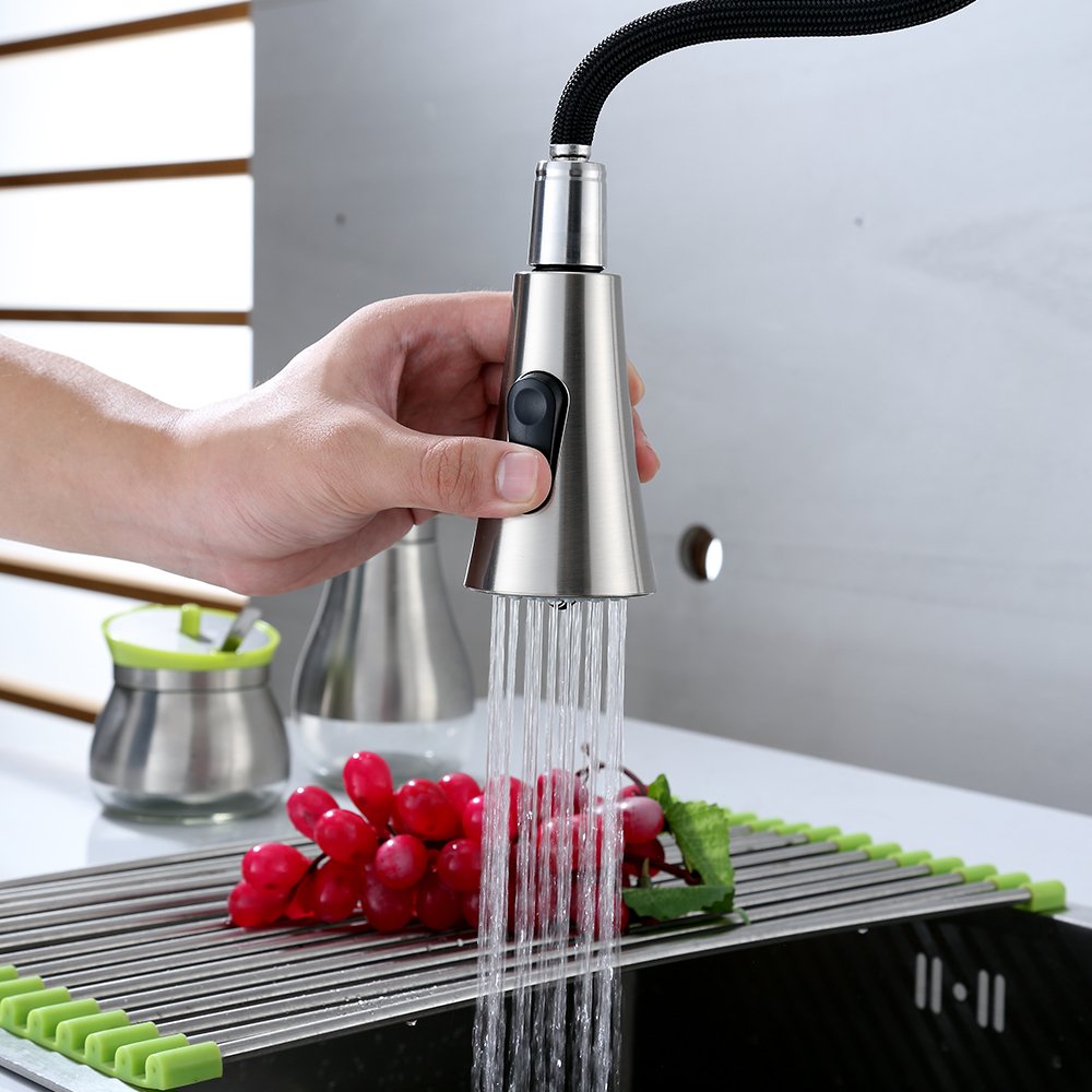 LUXURY SUS304 GOURMET PULL DOWN SMART TOUCH SENSOR KITCHEN FAUCET MULTIFUNCTIONAL WATER SAVING FAUCET HOT COLD MIXERS TAP