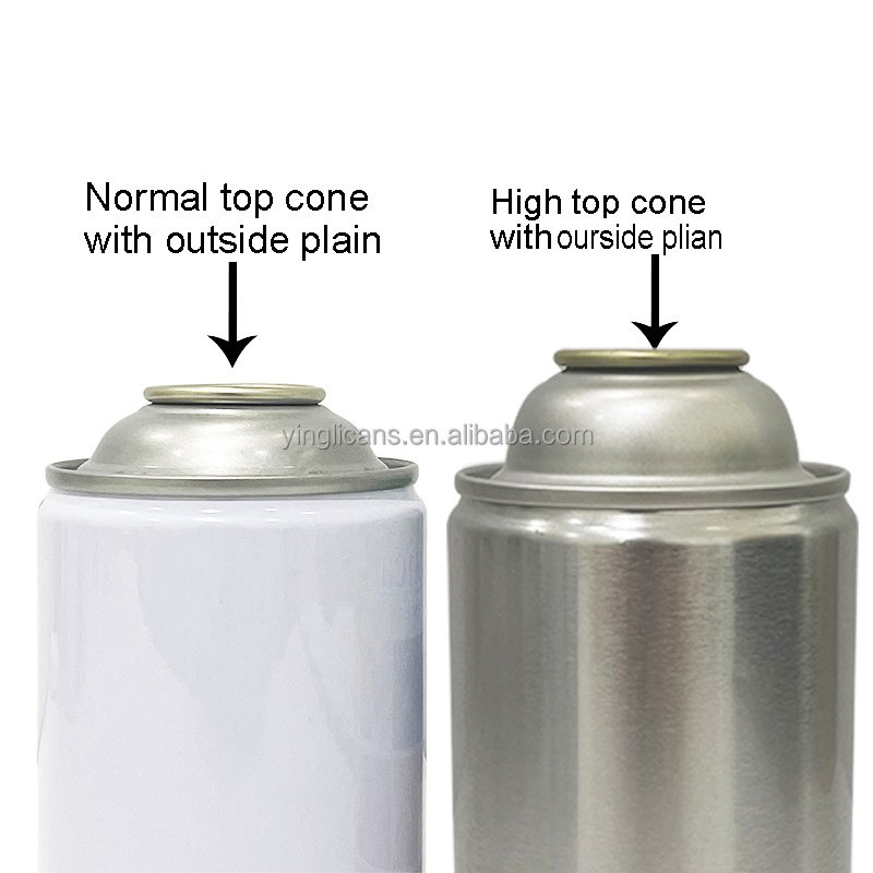 Aerosol Can Manufacturer OEM Service Customize 65*100mm 250ml Metal Cans Empty Aerosol Tin Can for Air Freshener Spray
