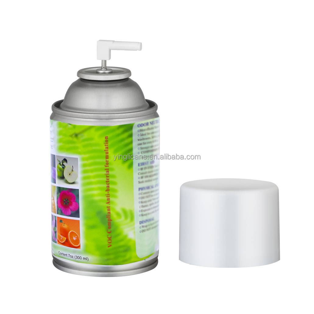 Aerosol Can Manufacturer OEM Service Customize 65*100mm 250ml Metal Cans Empty Aerosol Tin Can for Air Freshener Spray