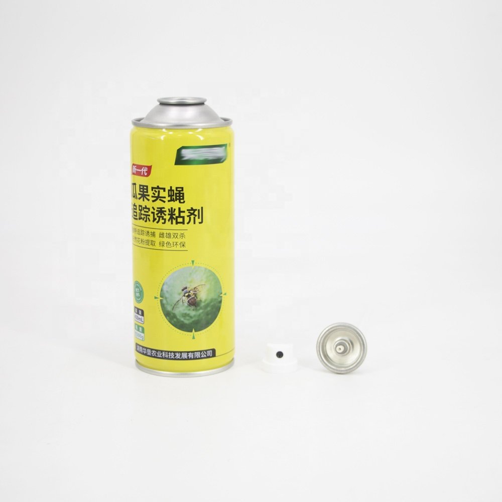 OEM 65mm diameter empty aerosol spray bottle latex paint empty aerosol tin can with metal valve