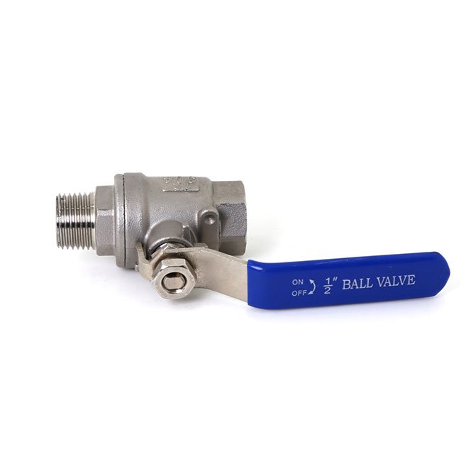 Cleaning Equipment Parts 1/2" 2 inch 304 stainless steel 1000 wog ball valve