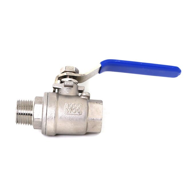 Cleaning Equipment Parts 1/2" 2 inch 304 stainless steel 1000 wog ball valve