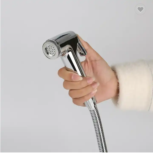 Valve Hot Cold Mixer Water Handheld Stainless Steel Bidet Toilet Spray Faucets