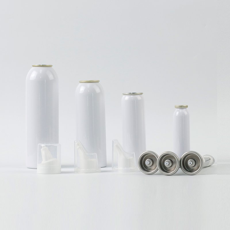 Aluminium Can Manufacturer Custom Empty Paint Aerosol Spray Can With Bag On Valve Edible Oil Aerosol Cans
