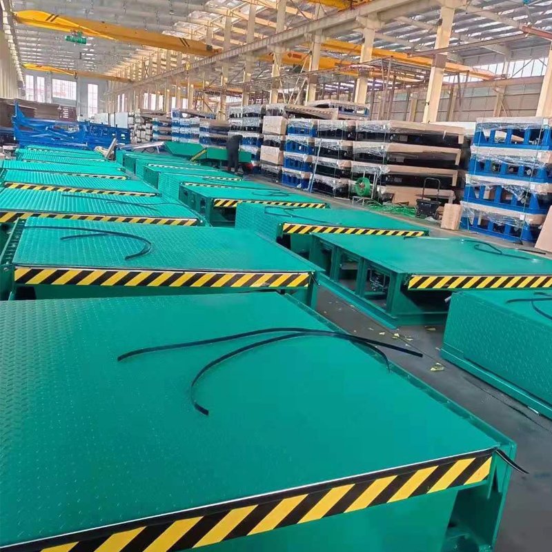 Factory Wholesale Forklift Hydraulic Platform 6-20T Electric Fixed Dock Leveller Ramp For Truck