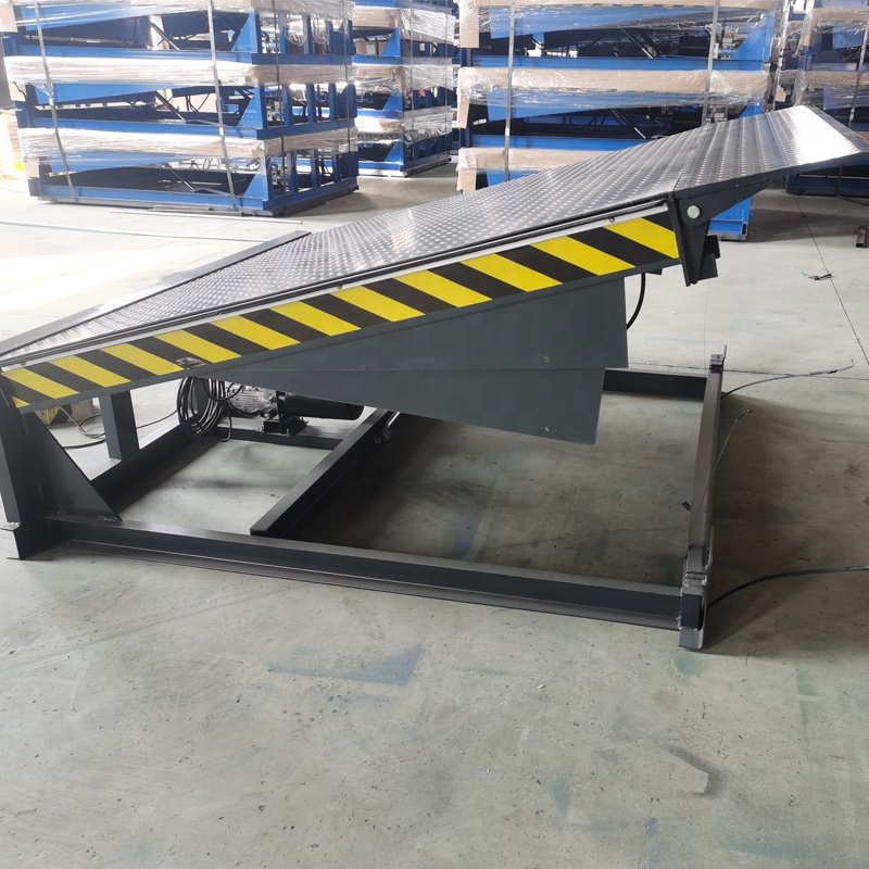 Factory Wholesale Forklift Hydraulic Platform 6-20T Electric Fixed Dock Leveller Ramp For Truck