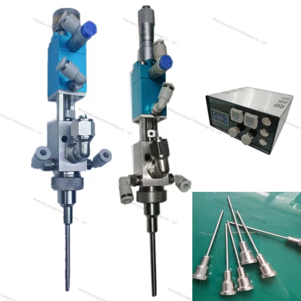 Needle High Frequency Small Atomizing Precision Conformal Paint Spray Dispensing Valve