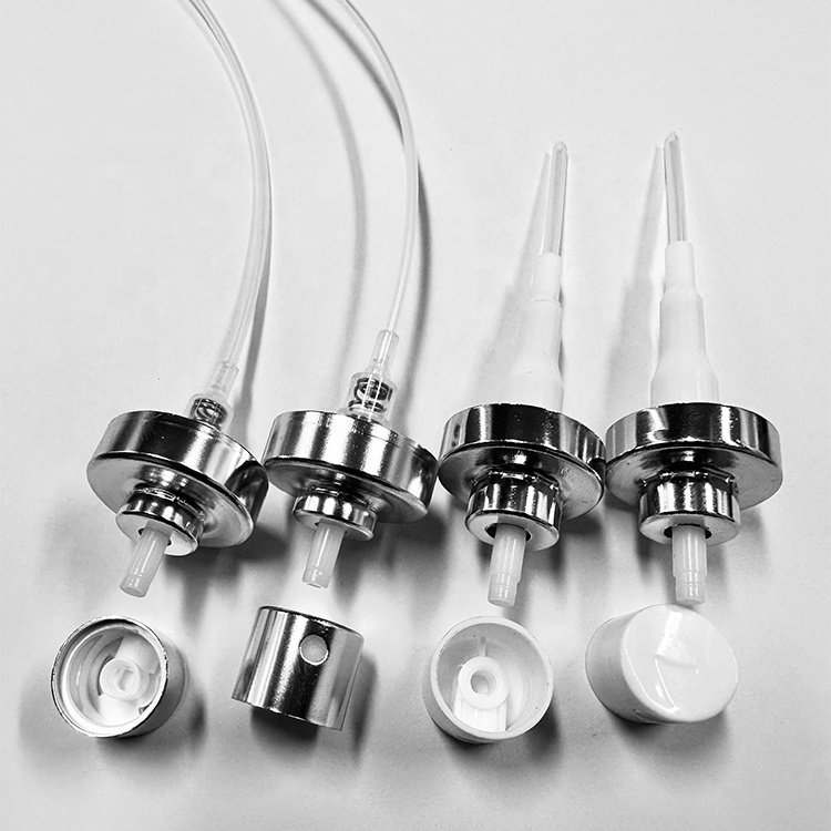 Chinese Factories Sell Spray Perfume Facial Cosmetics Perfume Crimp Pump Valve Nano Facial Mist Sprayer