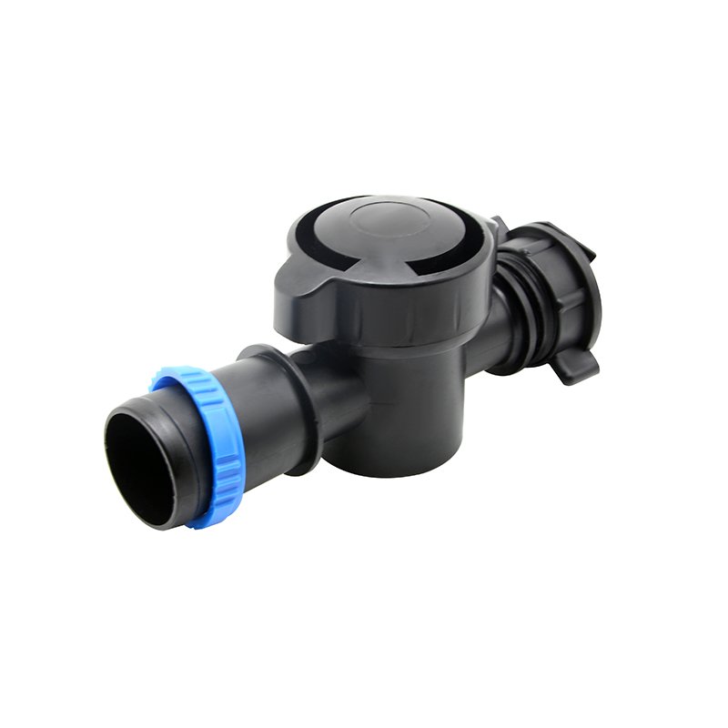 Irrigation system drip hoses irrigation rain pipe Offtake valve to PE oval hose for De40mm rain tape