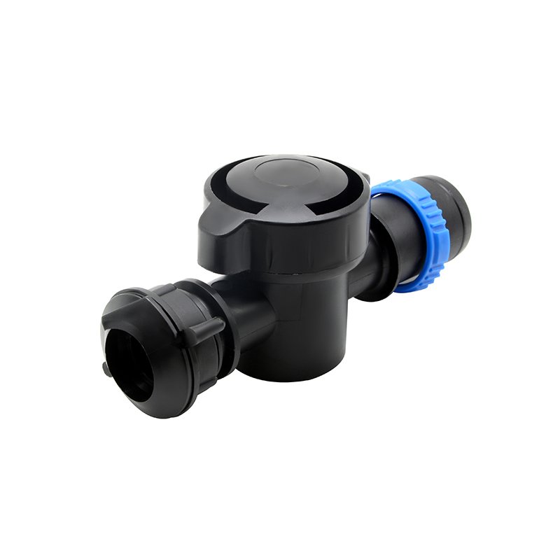 Irrigation system drip hoses irrigation rain pipe Offtake valve to PE oval hose for De40mm rain tape