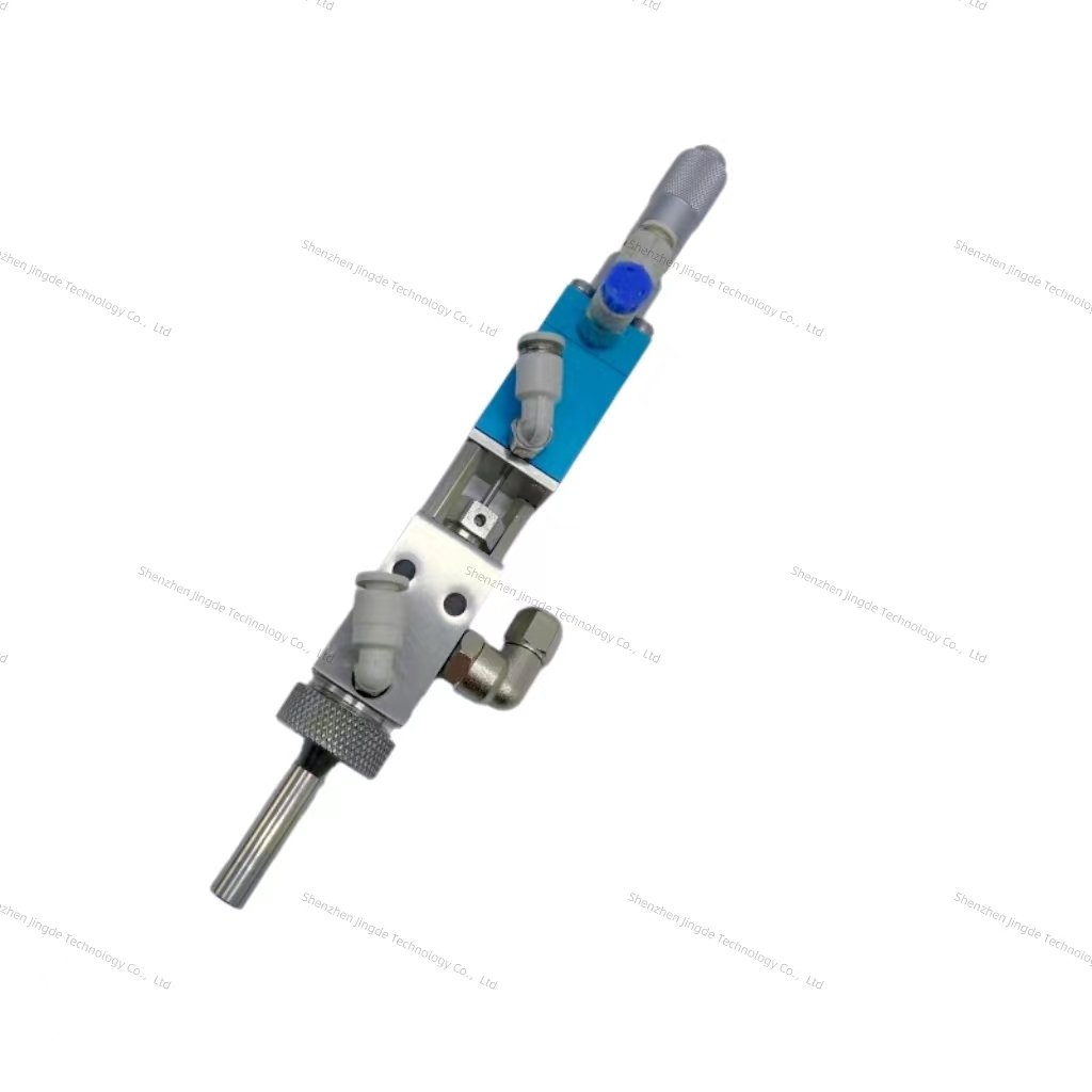 Precision high viscosity spray atomization valve, three proofing coating film, spray dispensing valve customization