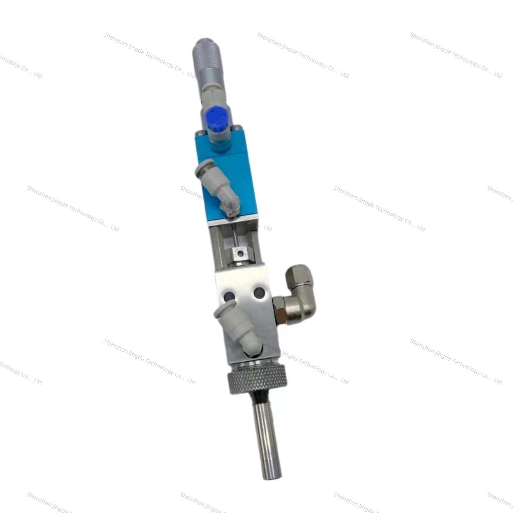 Precision high viscosity spray atomization valve, three proofing coating film, spray dispensing valve customization