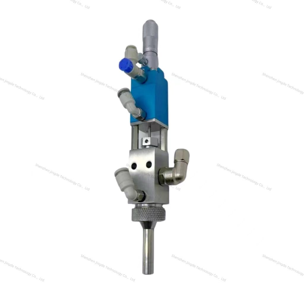 Precision high viscosity spray atomization valve, three proofing coating film, spray dispensing valve customization