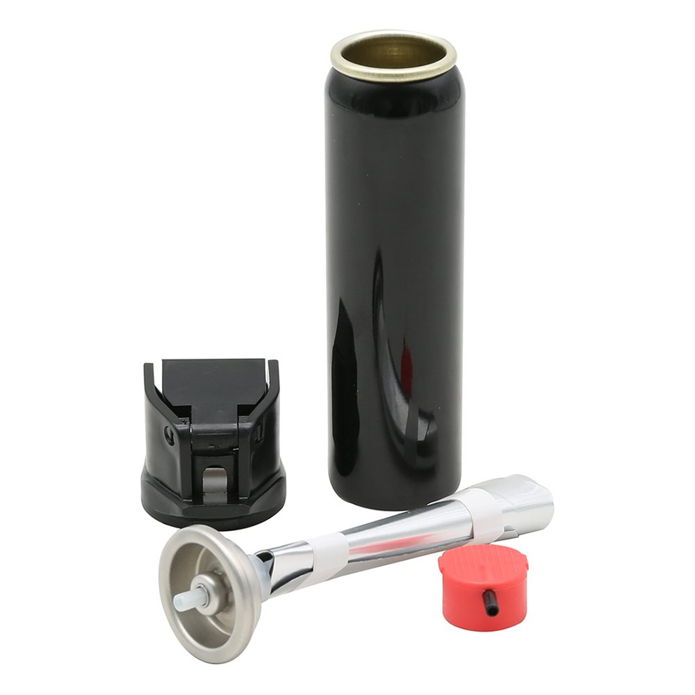 Custom printed empty aluminum aerosol spray cans with valve and actuator