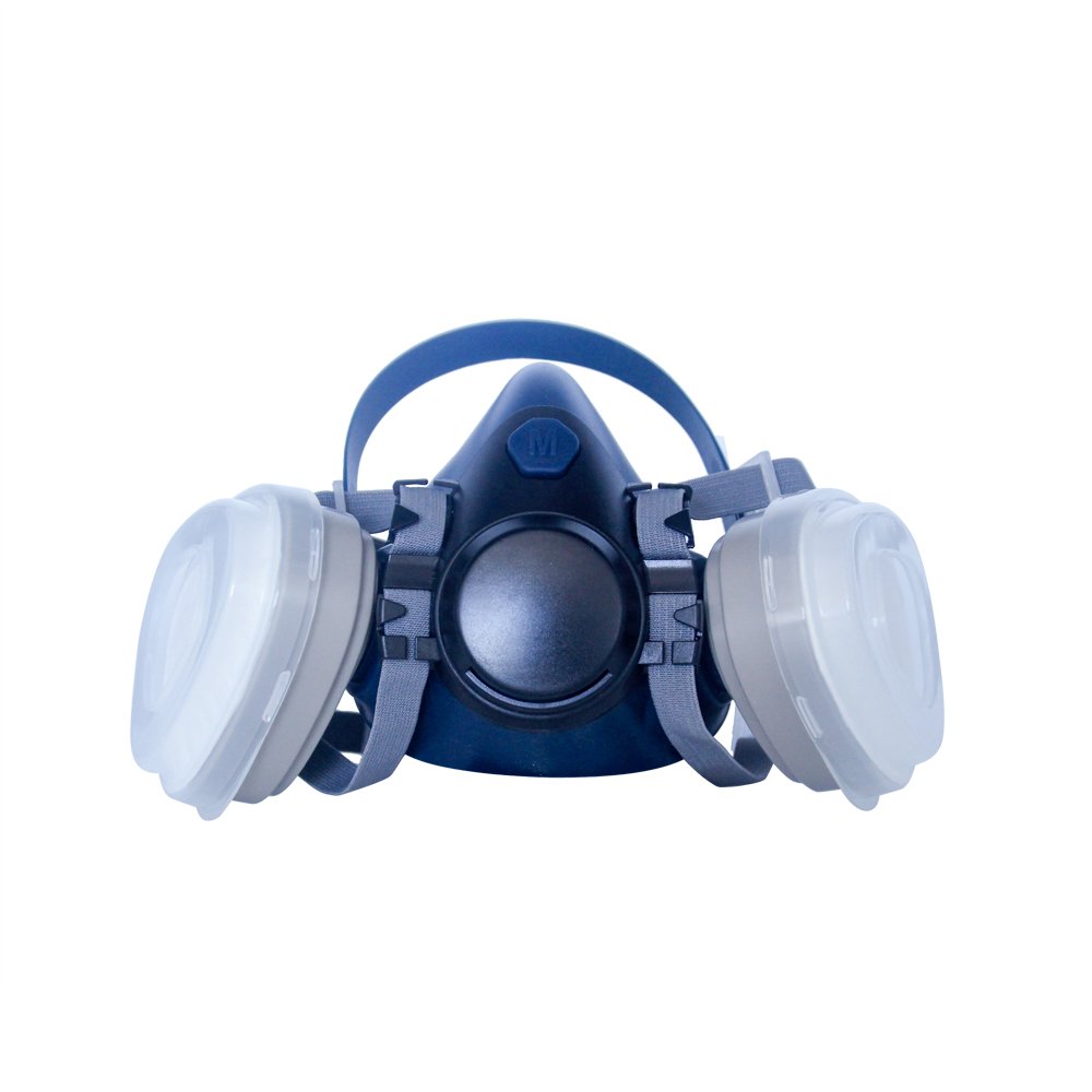 EN14387, P2A1 Reusable Painting Mask Filter Spray Paint Mask Half Face Paint Respirator Mask for Spray Painting