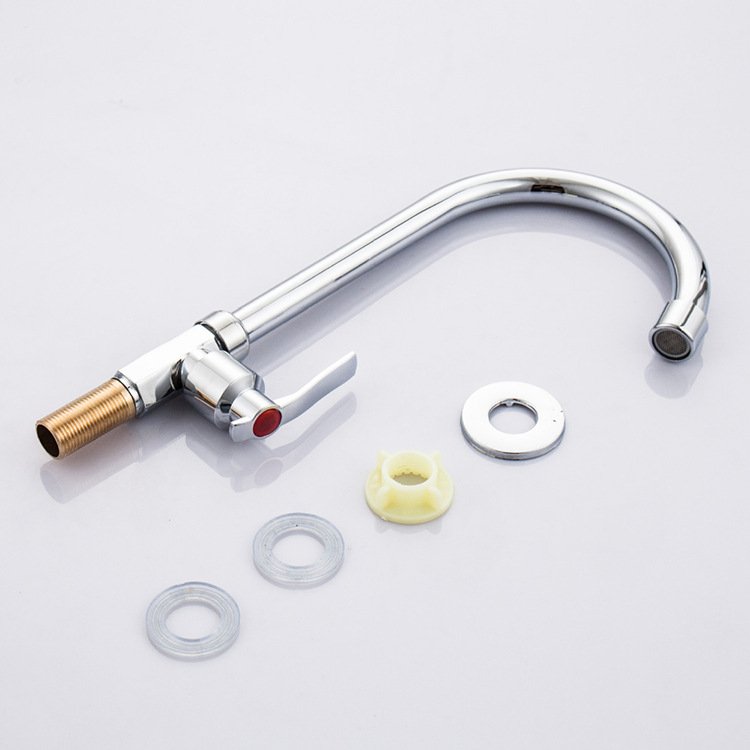 Cold water zinc faucet bathroom basin faucet kitchen sink zinc faucet