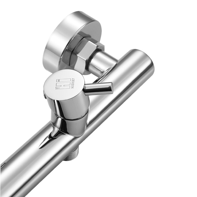 HIDEEP Whole sale handheld brass bidet sprayer shattaf set Shower Spray Set Tap & Holder & Hose