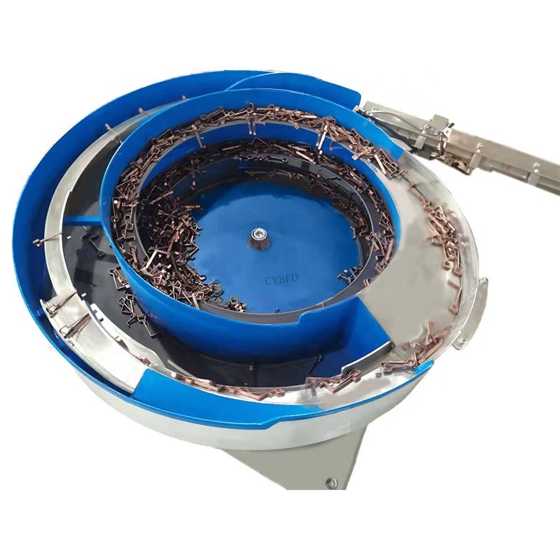 Automatic Flexible Rotary Linear Vibrating Screw Feeder Bowl Feeding System Vibration Bowl For Rubber Bands Parts