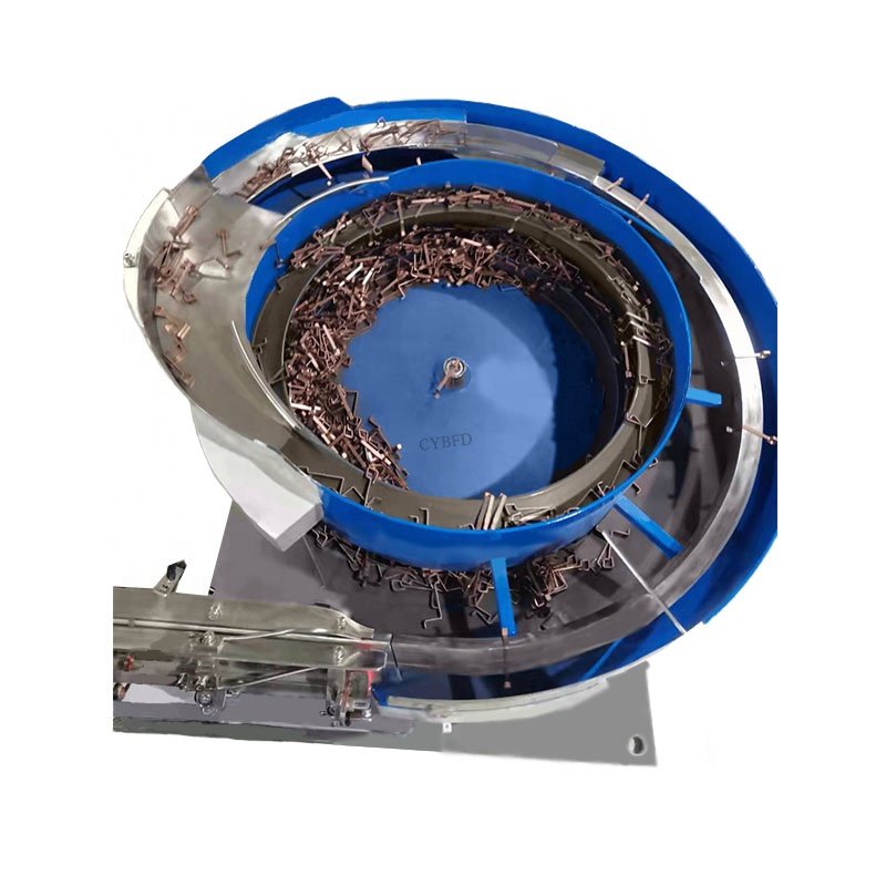 Automatic Flexible Rotary Linear Vibrating Screw Feeder Bowl Feeding System Vibration Bowl For Rubber Bands Parts