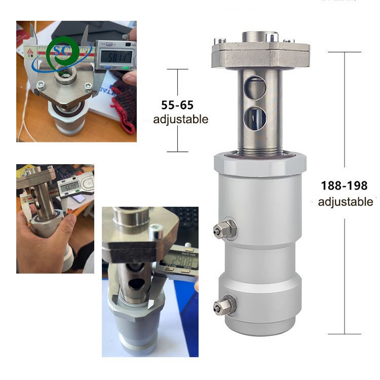 280 degree high temperature adjustable air cylinder for Asphalt spraying