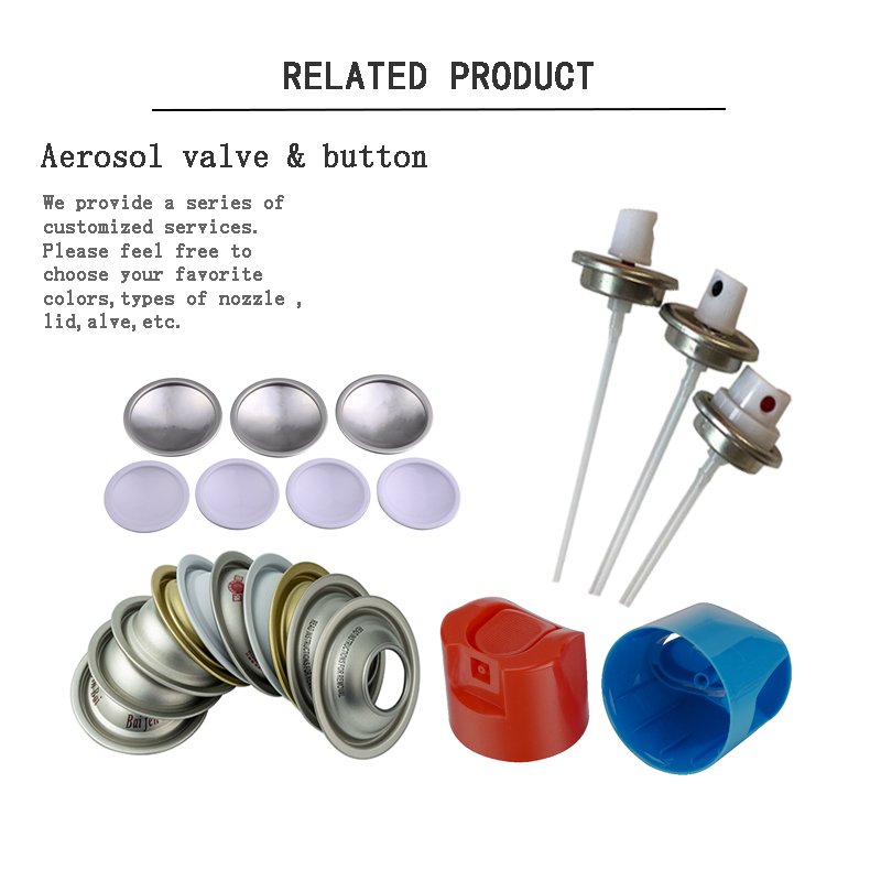 aerosol valves and capot for sale aerosol can with nozzle spray nozzle