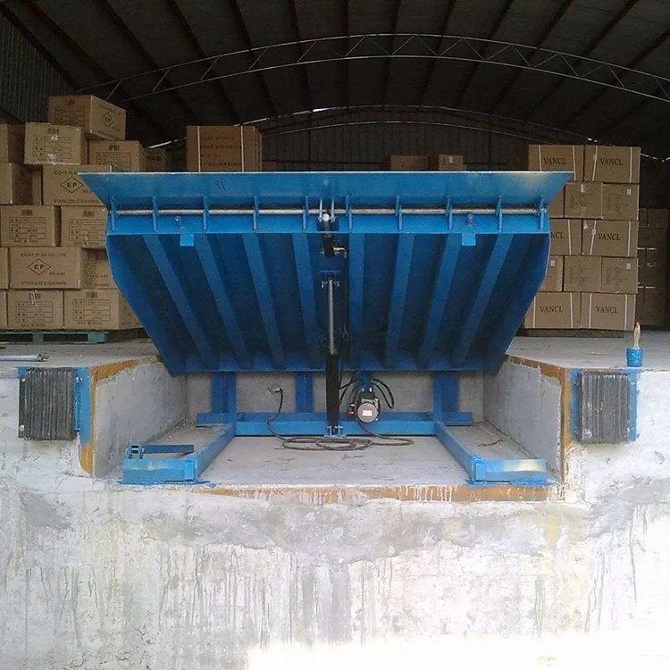 Hot Sale Heavy Duty 6-10Ton Electric Lifter Hydraulic Platform Loading Dock Ramp Warehouse Dock Leveler