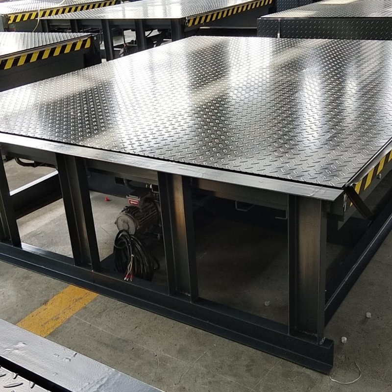 Hot Sale Heavy Duty 6-10Ton Electric Lifter Hydraulic Platform Loading Dock Ramp Warehouse Dock Leveler