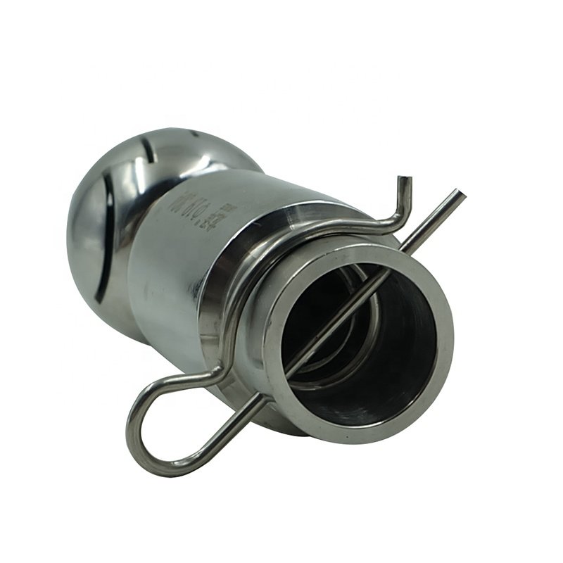 DKV Rotary Spray Ball 3/8 Inch Stainless Steel Spray Cleaning Ball 360 Rotating CIP Cleaning Tool
