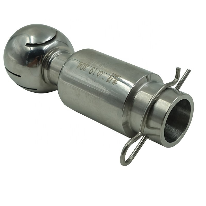 DKV Rotary Spray Ball 3/8 Inch Stainless Steel Spray Cleaning Ball 360 Rotating CIP Cleaning Tool
