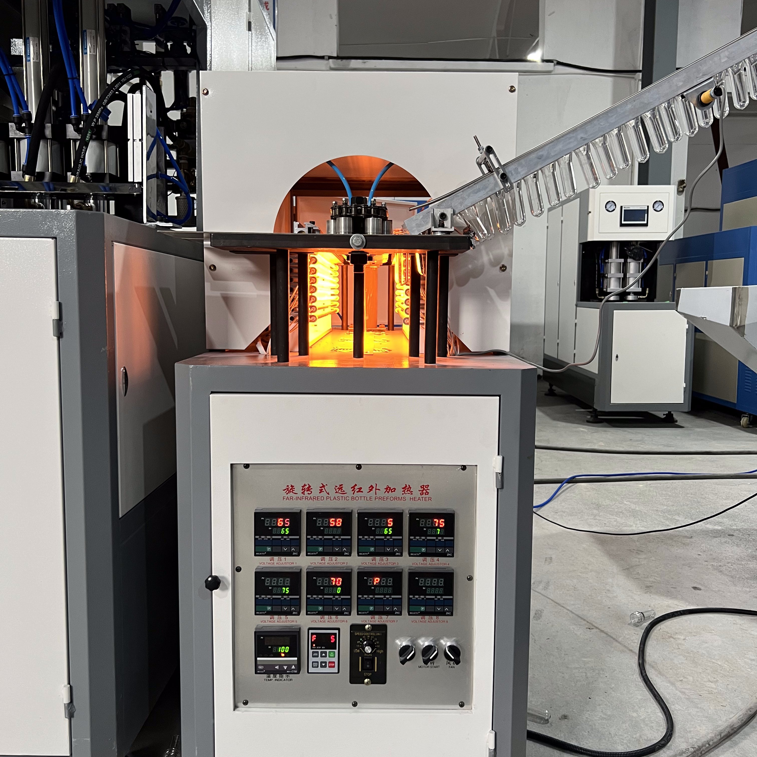 Bottle Blowing Machine/Pet Hand Sanitizer Bottle Blow Molding Machine/Cosmetic Packaging PET Spray Bottle Blower