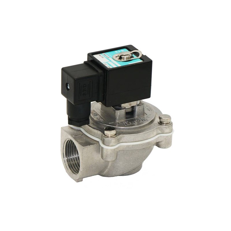 DN25 normal close Pulse controlled Right Angle Type dust collect bag filter diaphragm valve