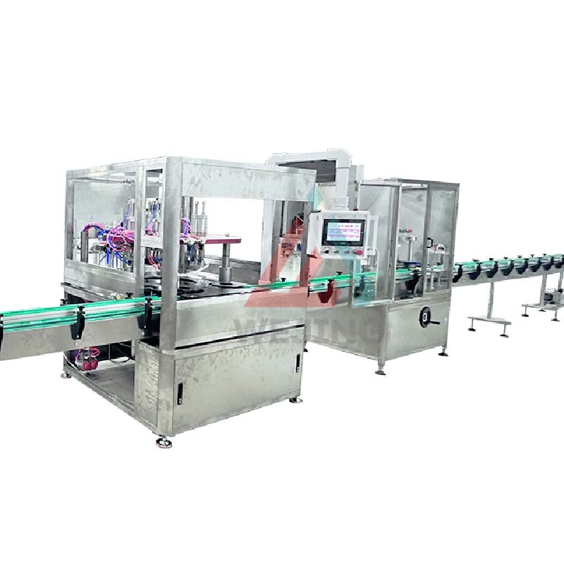 Full Automatic BOV Aeroso Metal Cans Spray Paint Bottles Filling Machine
