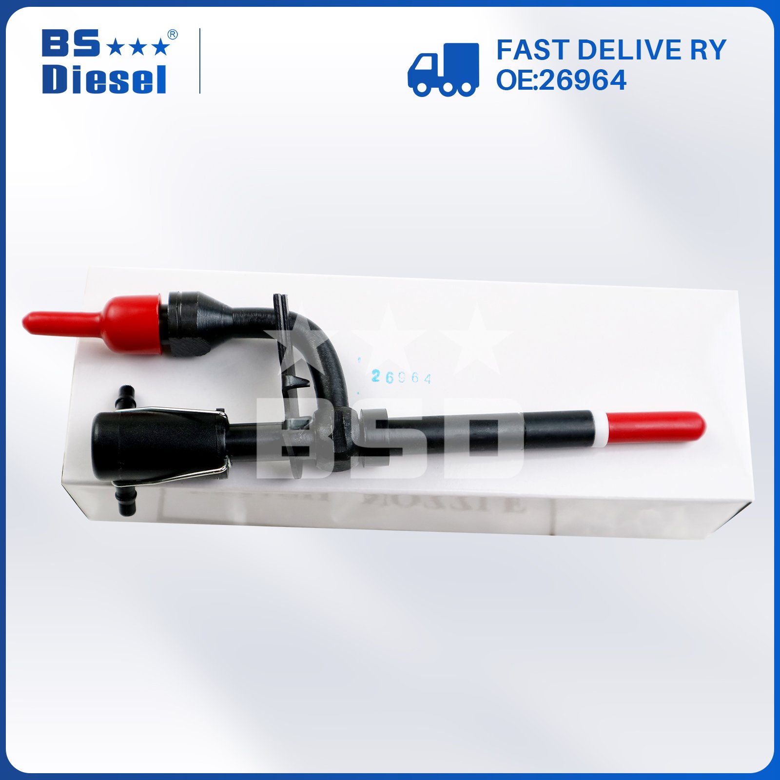 Good Quality Diesel Engine Parts Pencil Fuel Injector 894F9K546ACA Diesel Injector 26964 For Ford Transit 2.5 DI 70k