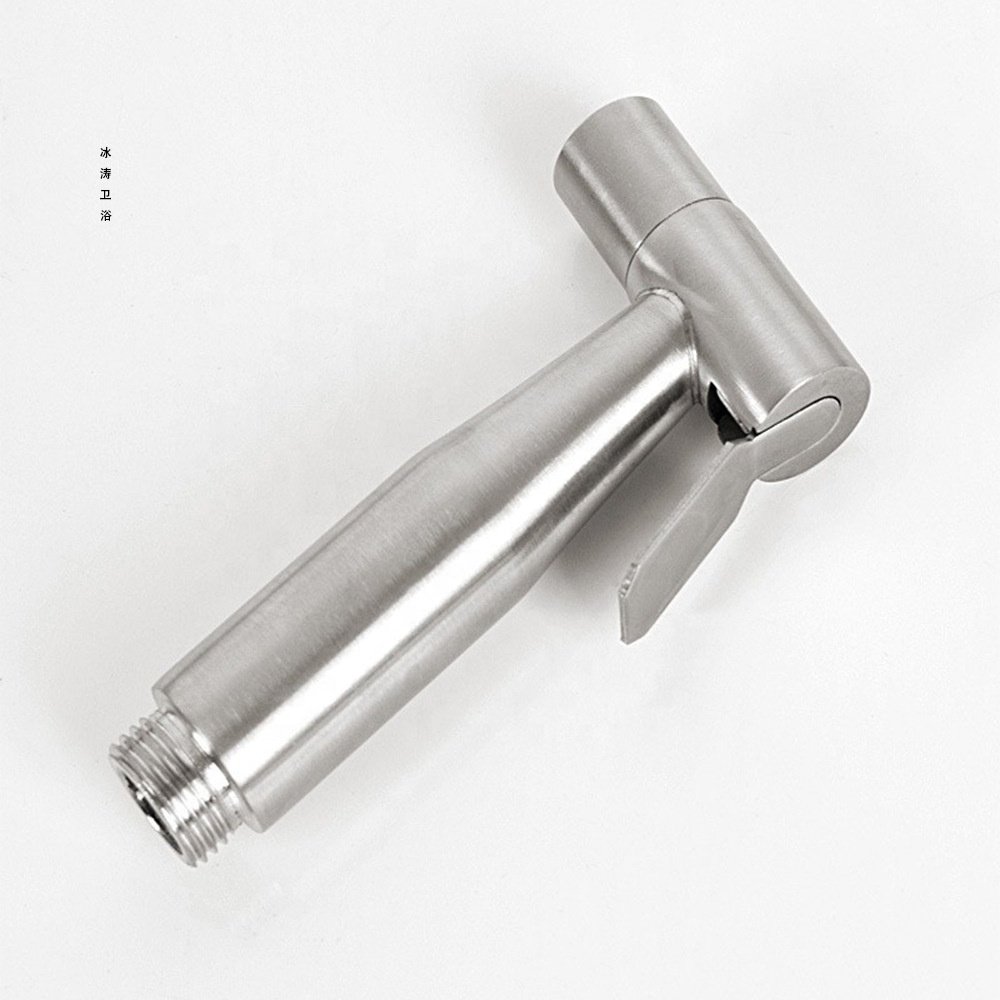 Faucet And Sprayer Bidet Magnetic Wall Mounted Bathroom Rinse Handheld Bidet Chrome Angle Valve With Bidet Shut Off Spray