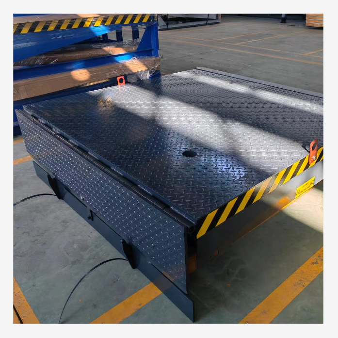 Factory Electric/Manual Loading Dock Leveller Container Ramp Load Platform for Retail Warehouses Condition Pump Motor Forklifts