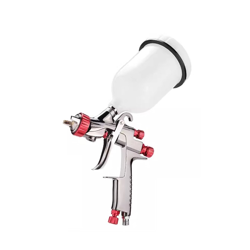 RE-200 Car Spray Gun Pneumatic Spray Gun Compact Design With Regulating Valve Low Pressure 1.4 Caliber