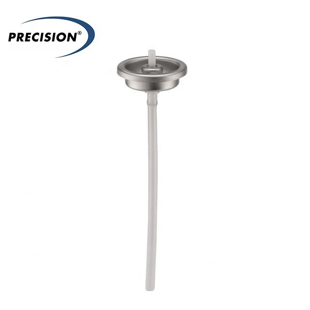 Custom valve nozzle actuator for aluminum aerosol cans